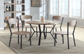 Rosy Table and 4 Chairs